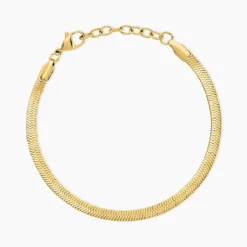 Bracelet Prestance Acier Jaune