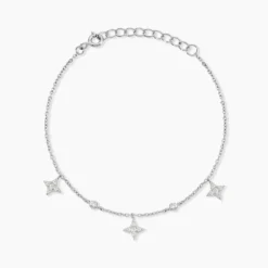 Bracelet Pricille Argent Blanc Oxyde De Zirconium