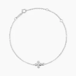 Bracelet Priscus Argent Blanc Oxyde De Zirconium