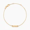 Bracelet Promesse Plaqué Or Jaune