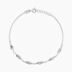 Bracelet Raska Argent Blanc