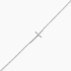 Bracelet Rayan Argent Blanc Oxyde De Zirconium
