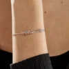 Bracelet Rera Argent Blanc Oxyde De Zirconium