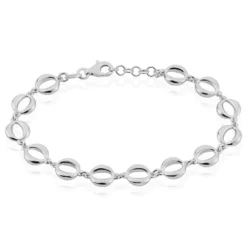 Bracelet Rinae Argent Blanc