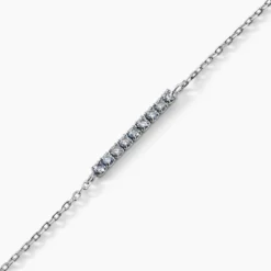 Bracelet Rio Argent Blanc Oxyde De Zirconium