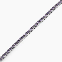 Bracelet Rio Argent Blanc Oxyde De Zirconium
