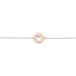 Bracelet Rosalina Or Rose Diamant