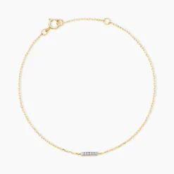 Bracelet Rosalin Or Jaune Diamant
