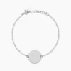 Bracelet Salematou Argent Blanc