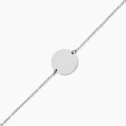 Bracelet Salematou Argent Blanc