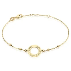 Bracelet Savas Plaqué Or Jaune