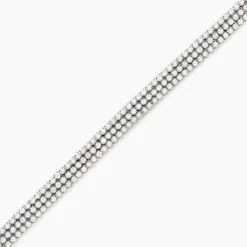 Bracelet Serenna Argent Blanc Oxyde De Zirconium