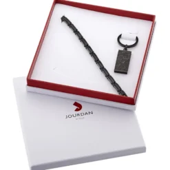 Bracelet Sheron Acier Noir