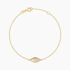 Bracelet Silma Or Jaune Nacre