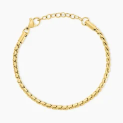 Bracelet Sloane Acier Jaune