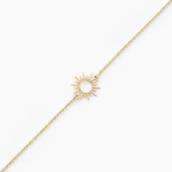Bracelet Soleil Eternel Or Jaune
