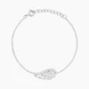 Bracelet Soliana Argent Blanc Oxyde De Zirconium