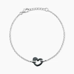 Bracelet Sumeyra Argent Blanc Céramique