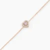 Bracelet Suzon Argent Rose Oxyde De Zirconium