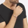 Bracelet Sylvianne Acier Blanc