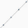 Bracelet Thesee Argent Blanc Oxyde De Zirconium