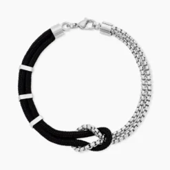 Bracelet Thymeo Acier Blanc