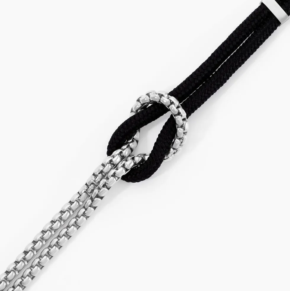 Bracelet Thymeo Acier Blanc