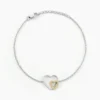 Bracelet Ticia Or Jaune Argent Blanc Oxyde De Zirconium