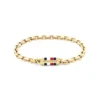 Bracelet Tommy Hilfiger Bruce Chain Acier Jaune