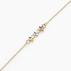 Bracelet Tricolore Or Jaune