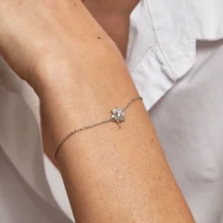 Bracelet Ulyssia Argent Blanc Oxyde De Zirconium