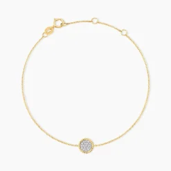 Bracelet Vaina Or Jaune Diamant