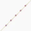 Bracelet Veasna Or Jaune Améthyste