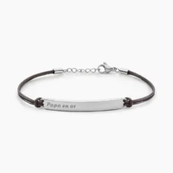 Bracelet Vicenzo Acier Blanc