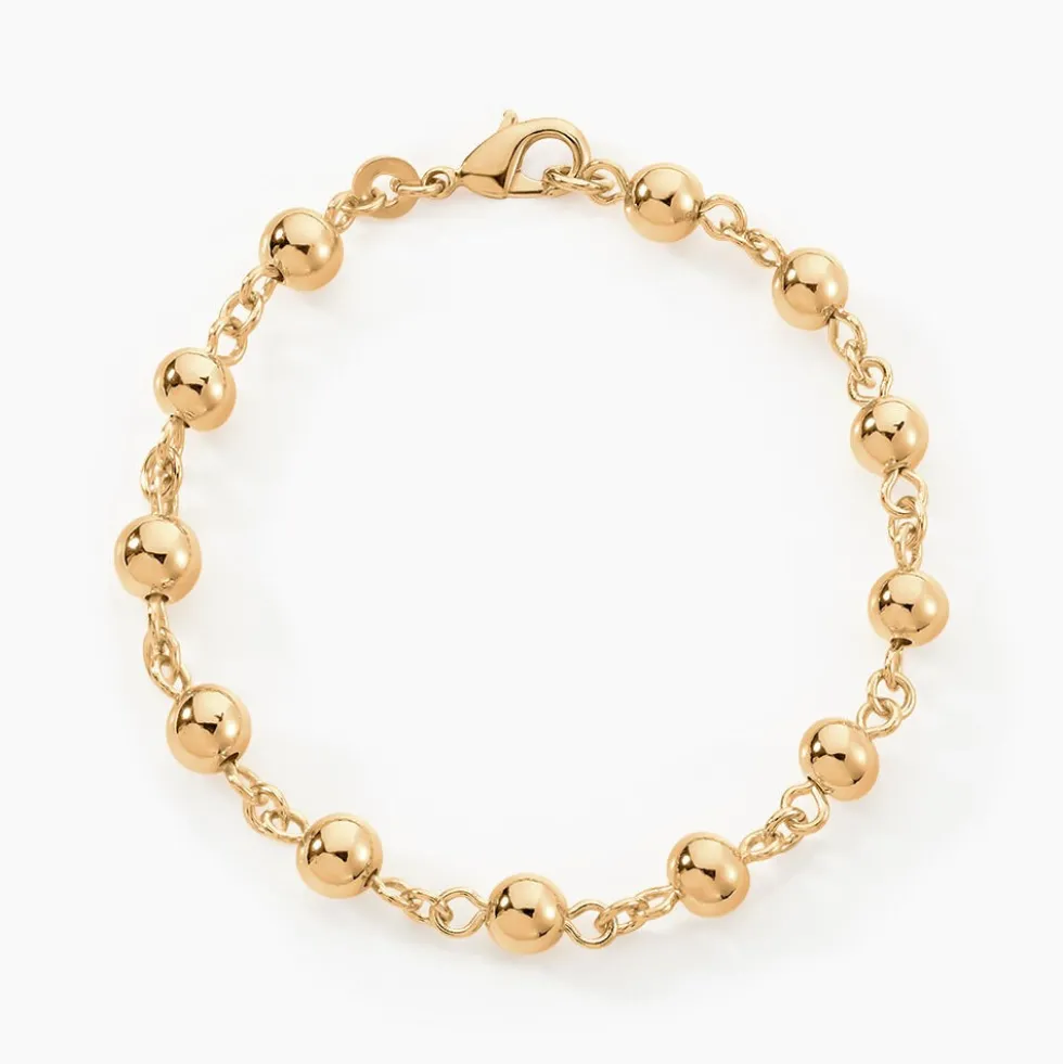 Bracelet Viperine Plaqué Or Jaune