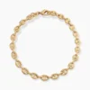 Bracelet William Plaqué Or Jaune