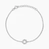 Bracelet Winona Argent Blanc