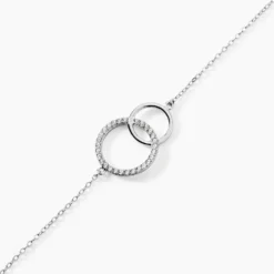 Bracelet Yalaz Argent Blanc Oxyde De Zirconium