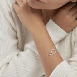 Bracelet Yalaz Argent Blanc Oxyde De Zirconium
