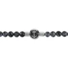 Bracelet Yannice Acier Blanc Pierre De Synthese