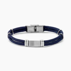 Bracelet Yannik Acier Blanc