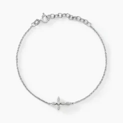 Bracelet Ysalis Argent Blanc Oxyde De Zirconium