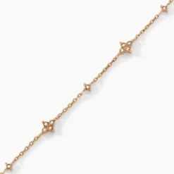 Bracelet Ziha Plaqué Or Jaune Oxyde De Zirconium
