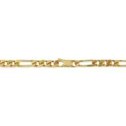 Chaîne Bixente Maille Alternee 1/3 Plaqué Or Jaune