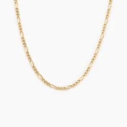 Chaîne Cameo Maille Alternee 1/3 Or Jaune