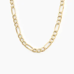 Chaîne Cameo Maille Alternee 1/3 Or Jaune