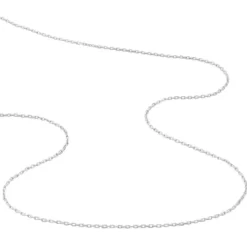 Chaîne Claudine Argent Blanc
