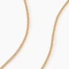 Chaîne Clement Maille Gourmette Plaqué Or Jaune