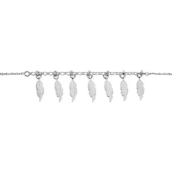 Chaîne De Cheville Altea Argent Blanc