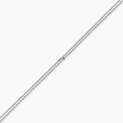 Chaîne De Cheville Marie-nicaise Argent Blanc